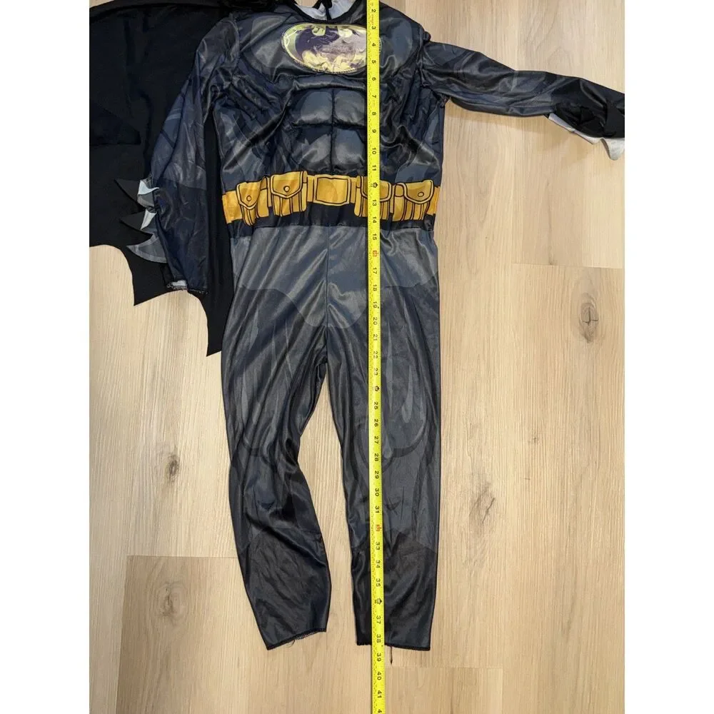 Kids Batman Costume with Mask and Cape Size Small